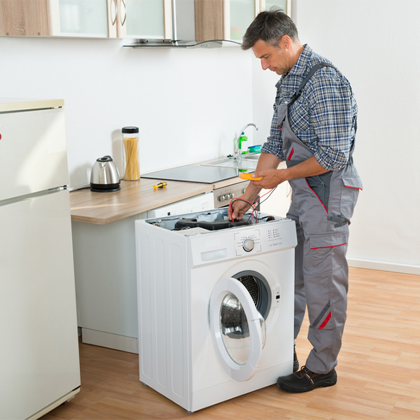 can you walk me through the steps of troubleshooting my washer issue in Ellsworth Pennsylvania